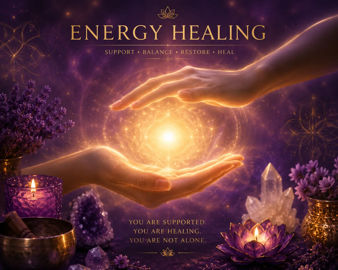 Healing session approach — You24Healings Energy Cafe